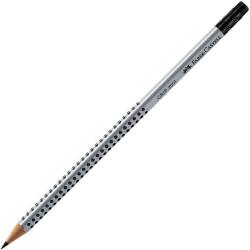 Ołówki grafitowe Faber-Castell GRIP 2001/B z gumką, ergonomiczny trójkątny kształt, dostępne w 5 twardościach