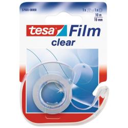 Taśma biurowa TESAfilm CRYSTAL 33m X19mm + Dyspenser Easy Cut 57939-00000
