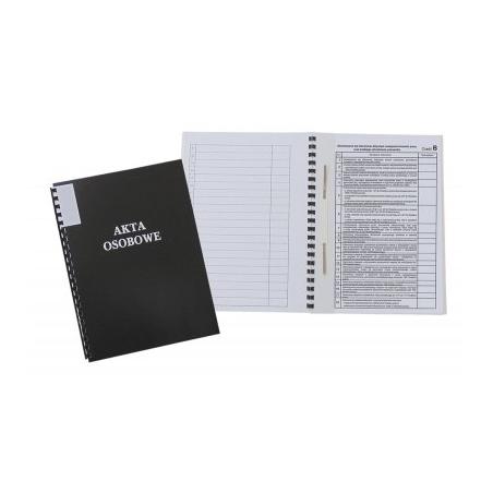 Teczka AO ABCDE A4 oklejana granatowa 1824-339-106