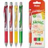 Pióro kulkowe Pentel EnerGel 0,7 mm, zestaw 4 kolorów Mięsiste Cytrusy BL77-ST4BFGKPL