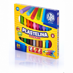 Plastelina Astra 24 kolory,...