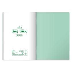 Zeszyt A5 60 kartek eco PP pastelowy Herlitz FSC