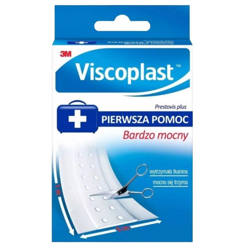 Plaster do cięcia VISCOPLAST, bardzo mocny, 8cmx1m, biały