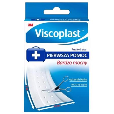 Plaster do cięcia VISCOPLAST, bardzo mocny, 8cmx1m, biały