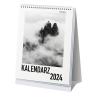 Kalendarz biurkowy TOP 2000 2024 tygodniowy pionowy czarny