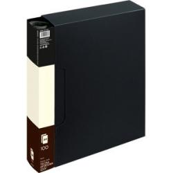 Teczka ofertowa 9010A, czerwony, 100 koszulek GRAND 120-1205 (X) - 1