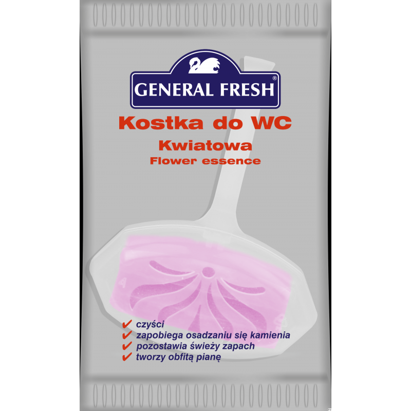 Kostka zapachowa do WC 35g kwiat General Fresh