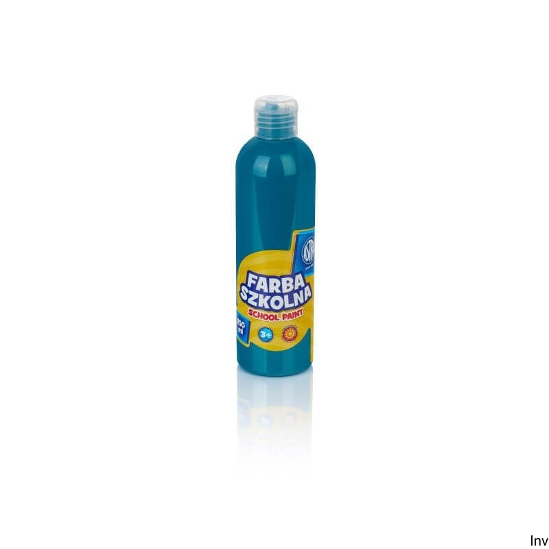 Farba szkolna Astra 250 ml turkusowa