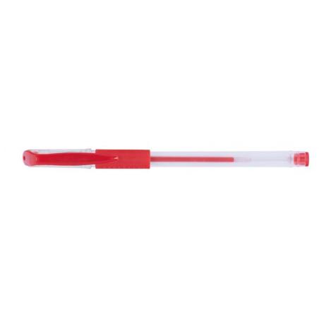 PAKIET Długopis żelowy OFFICE PRODUCTS, gumowy uchwyt, 0,5mm, czerwony