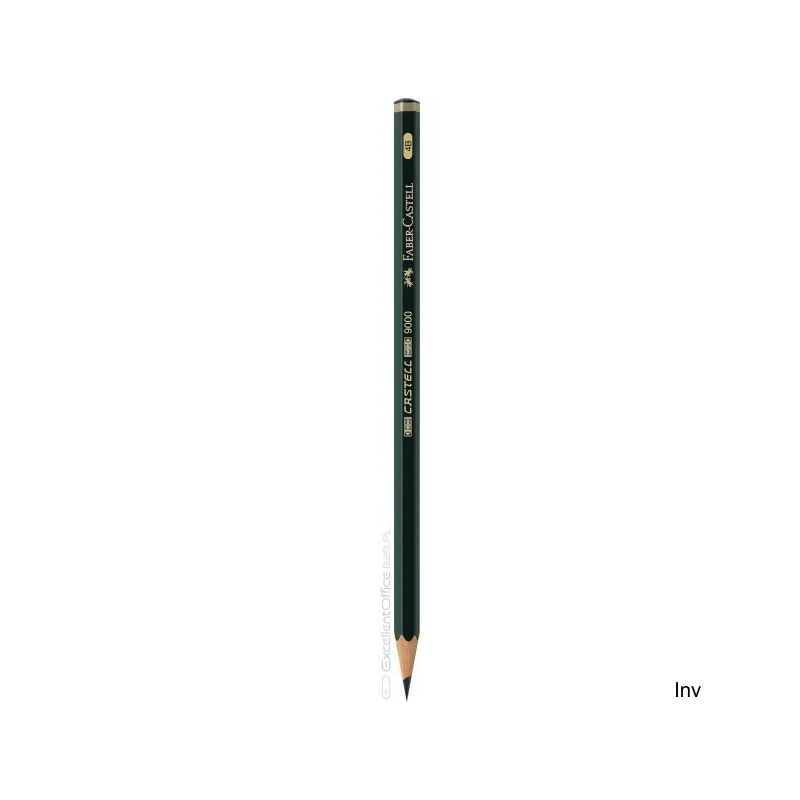 Ołówek Faber-Castell Castell 9000/3B 119003 drewniany do pisania i rysowania