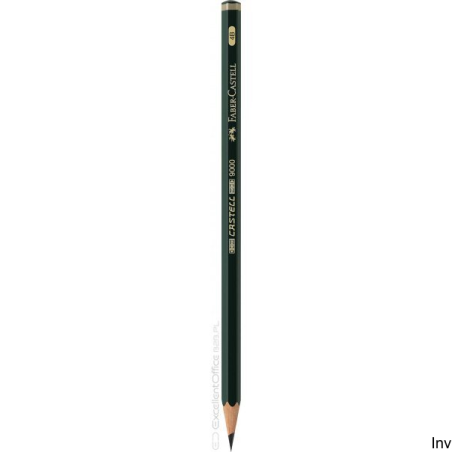Ołówek Faber-Castell Castell 9000/3B 119003 drewniany do pisania i rysowania