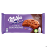 Ciastka Milka Soft Inside Choco 156g kakaowe z miękkim środkiem i kawałkami czekolady mlecznej