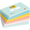 Post-It 3M Bloczek samoprzylepny Super Sticky 76x127 mm, 6 kolorów, 100 sztuk