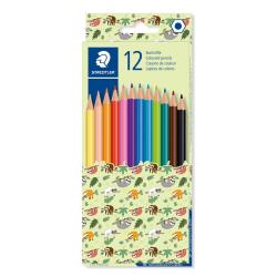 Kredki sześciokątne Pattern Mix 12 kolorów Staedtler S 175 PMC12