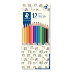 Kredki sześciokątne Pattern Mix 12 kolorów Staedtler S 175 PMC12