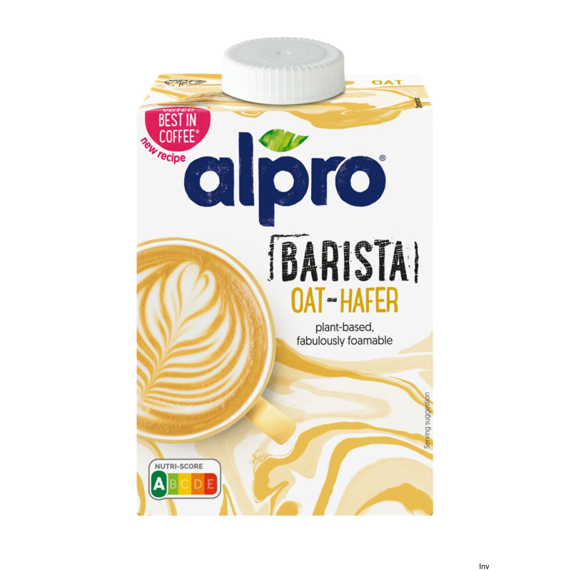 Alpro Owsiane 0,5L Barista - Organiczne mleko owsiane do kawy