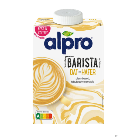 Alpro Owsiane 0,5L Barista - Organiczne mleko owsiane do kawy