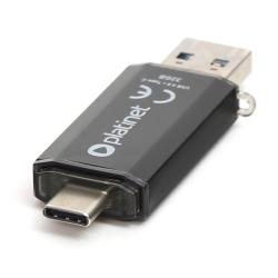 Pendrive Platinet USB 3.2 Type-C 32GB czarny C-DEPO 45451