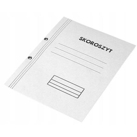 Skoroszyt oczkowy LUX 1/1 250g neutralny do organizacji dokumentów