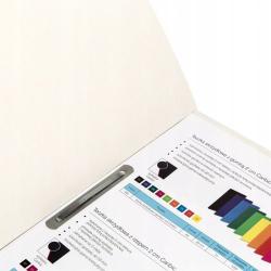 Skoroszyt oczkowy LUX 1/1 250g neutralny do organizacji dokumentów