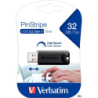 Pamięć Pendrive VERBATIM 32GB USB 3.2 czarny PINSTRIPE 49317