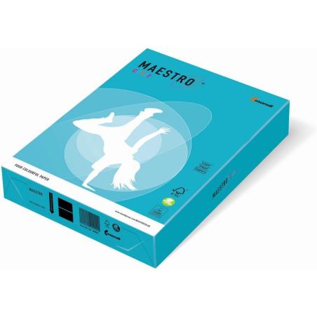 Papier A4 160g błękitny 250 arkuszy Maestro Color