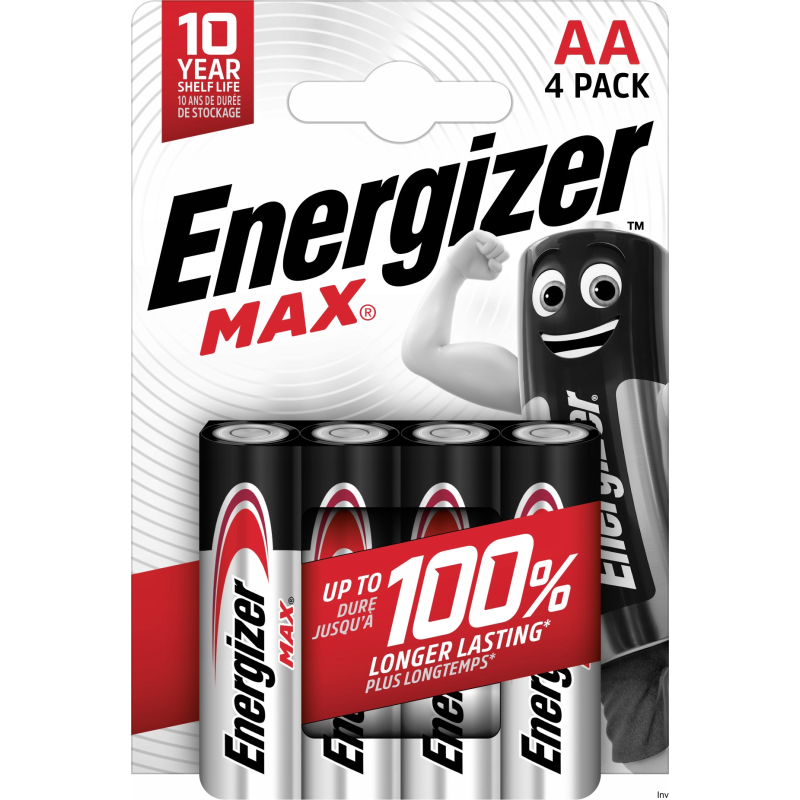 Bateria alkaliczna Energizer LR6/AA 4 sztuki
