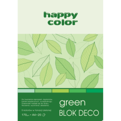 Blok Deco Green A4, 170g,...