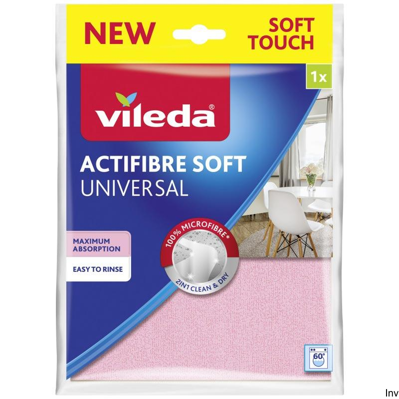 Ścierka z mikrofibry VILEDA Actifibre 27x32 cm do czyszczenia