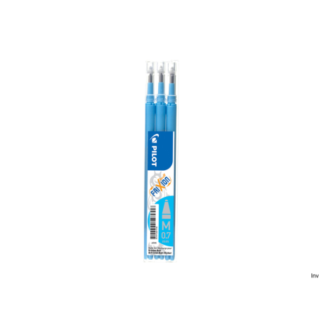 Wkład FRIXION jasno niebieski 3 sztuki PIRBLS-FR7-LB-S3 Pilot