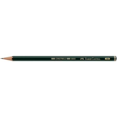Ołówek grafitowy Faber-Castell Castell 9000 HB zielony 1 sztuka