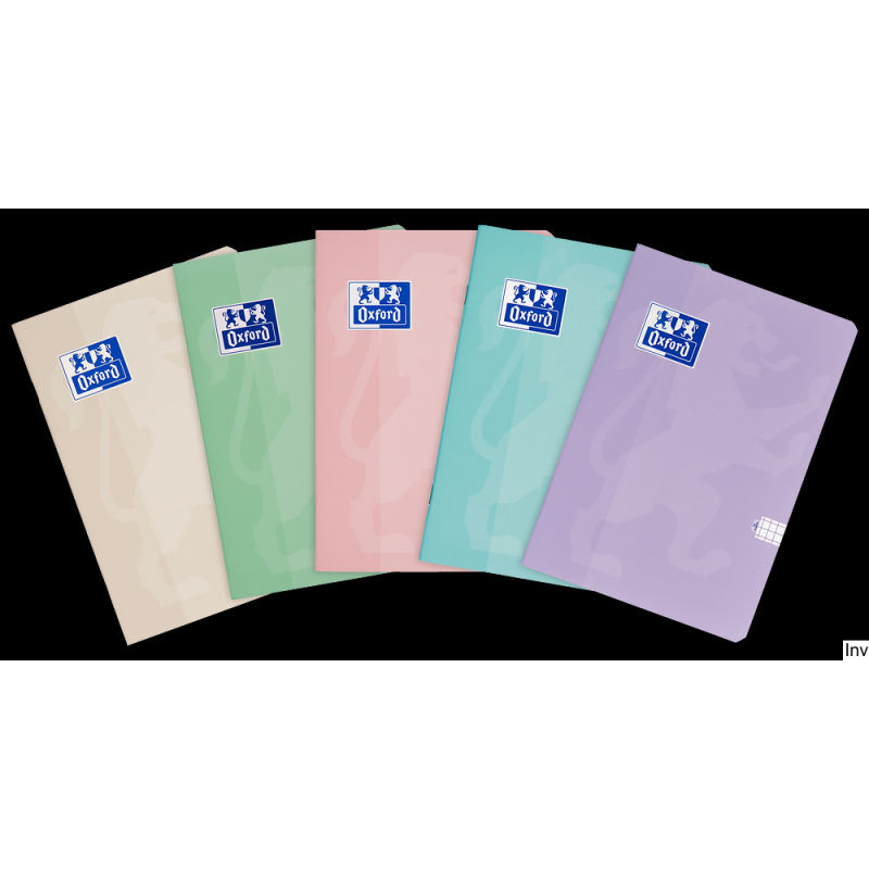 Zeszyt Oxford Touch Pastel A5 32 kartki 90g kratka 5x5mm