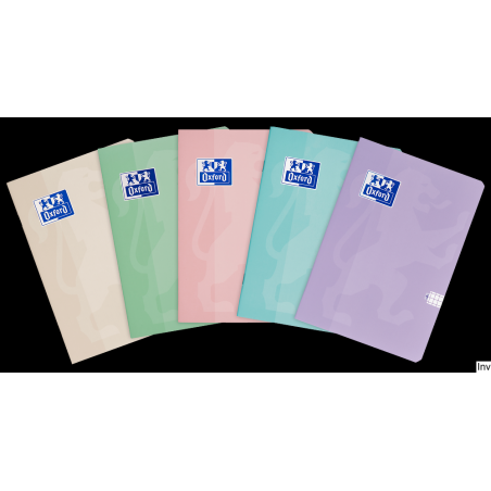 Zeszyt Oxford Touch Pastel A5 32 kartki 90g kratka 5x5mm