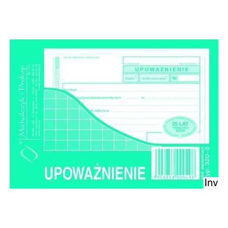 Upoważnienie A6 Michalczyk i Prokop