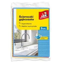 Ściereczki gąbczaste JAN...