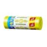 Worki na śmieci JAN NIEZBĘDNY, do segregacji, easy pack, 35l, 20szt., żółte