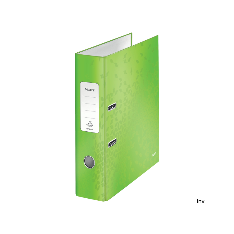 Segregator z mechanizmem WOW Leitz 180_, A4/80mm, zielony 10050054 - 1