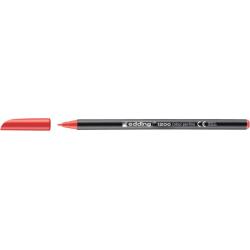 PAKIET Pisak z cienką końcówką e-1200 EDDING, 1mm, czerwony