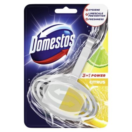 Kostka toaletowa DOMESTOS Citrus, w koszyku, 35g - 1