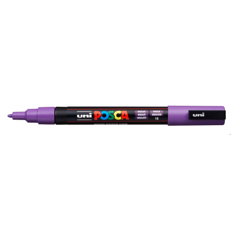 Marker pigmentowy fioletowy Posca PC-3M UNPC3M/DFI
