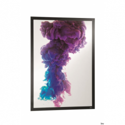 Ramka plakatowa Durable DURAFRAME A1 czarna samoprzylepna magnetyczna 594 x 841 mm z właściwościami antyodblaskowymi