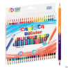 Kredki ołówkowe trójkątne CARIOCA BiColor 24 szt. / 48 kolorów