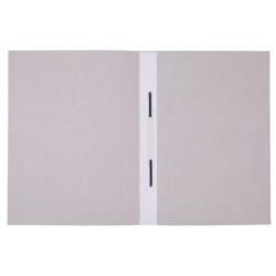 PAKIET Skoroszyt OFFICE PRODUCTS Budget, karton, z listwą, nadruk, A4, 250gsm, biały