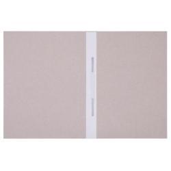 PAKIET Skoroszyt OFFICE PRODUCTS Premium, karton, z listwą, nadruk, A4, 350gsm, biały