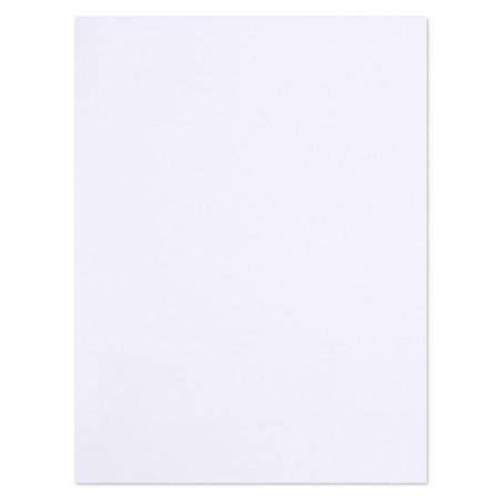 PAKIET Skoroszyt OFFICE PRODUCTS Budget Pro, karton, z listwą, biały wewn., A4, 250gsm, biały