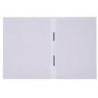 PAKIET Skoroszyt OFFICE PRODUCTS Budget Pro, karton, z listwą, biały wewn., A4, 250gsm, biały