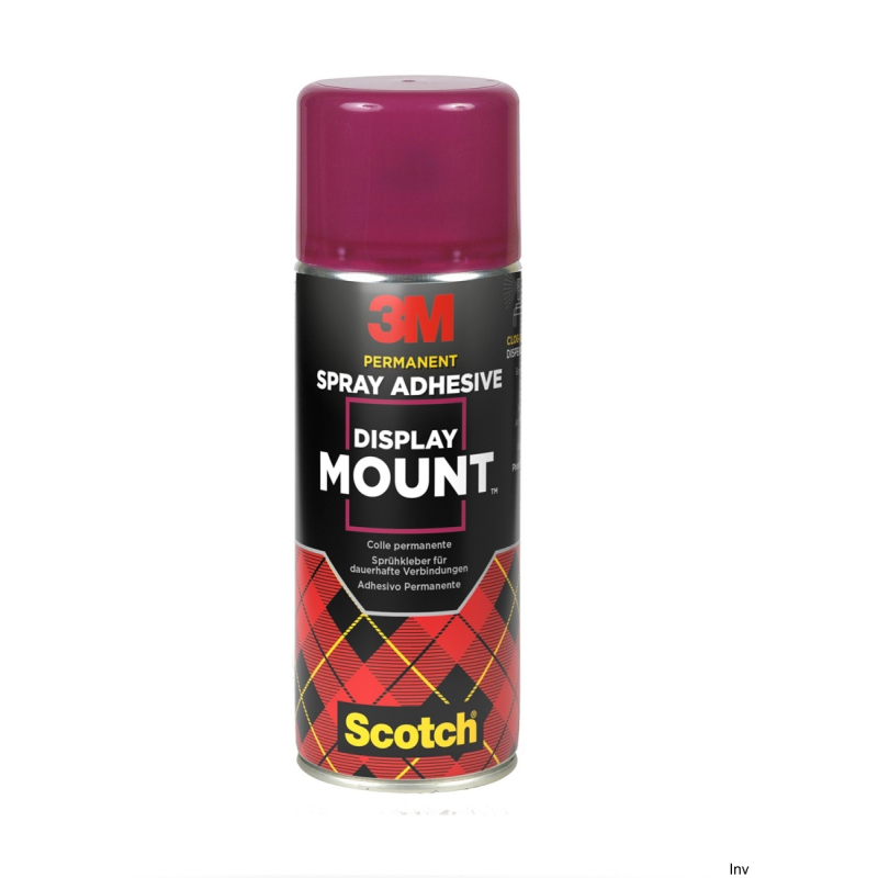 Klej w sprayu 3M Displaymount permanentny, 400ml - 1