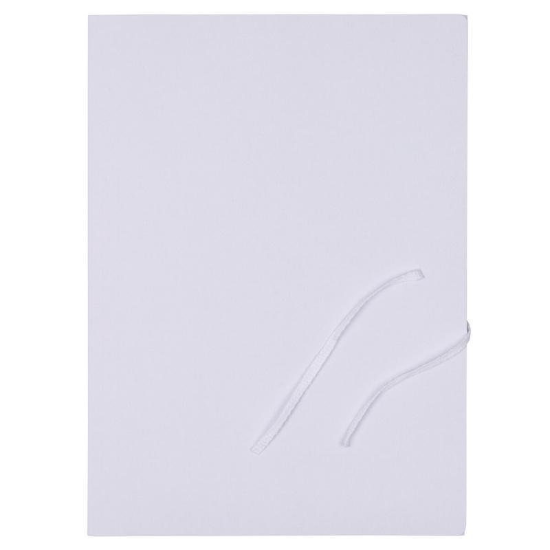PAKIET Teczka wiązana OFFICE PRODUCTS Budget, karton, A4, 250gsm, 3-skrz., biała