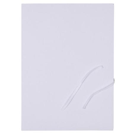 PAKIET Teczka wiązana OFFICE PRODUCTS Budget, karton, A4, 250gsm, 3-skrz., biała