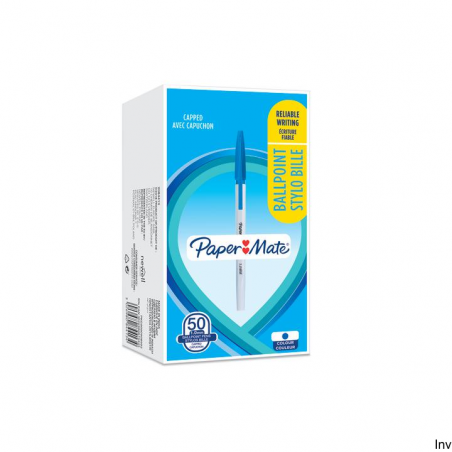 Długopis Paper Mate 045 fine 0,7 mm niebieski opakowanie 50 sztuk